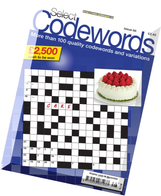 Select Codewords – Issue 66 2017
