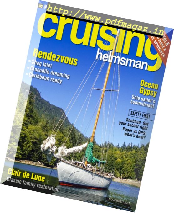 Cruising Helmsman – November 2017