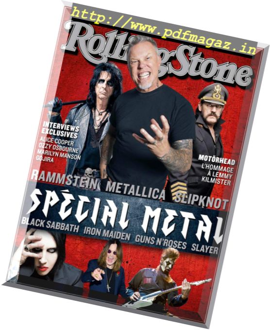 Rolling Stone – Hors-Serie – Heavy Metal 2017