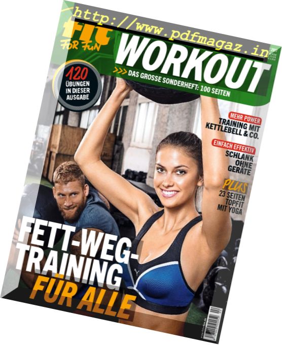 Fit for Fun Magazin – Sonderheft Workout – Oktober-Dezember 2017