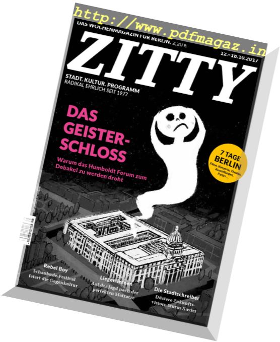 Zitty – 12 Oktober 2017