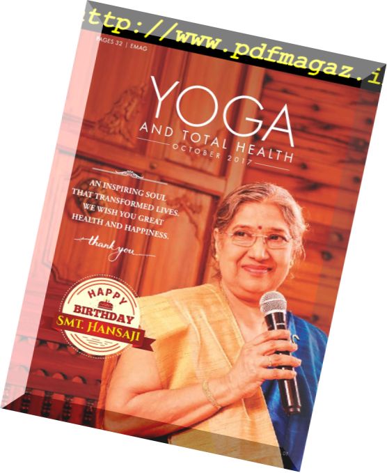 Yoga and Total Health – October 2017