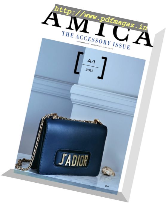 Amica – The Accessory Issue – Novembre 2017