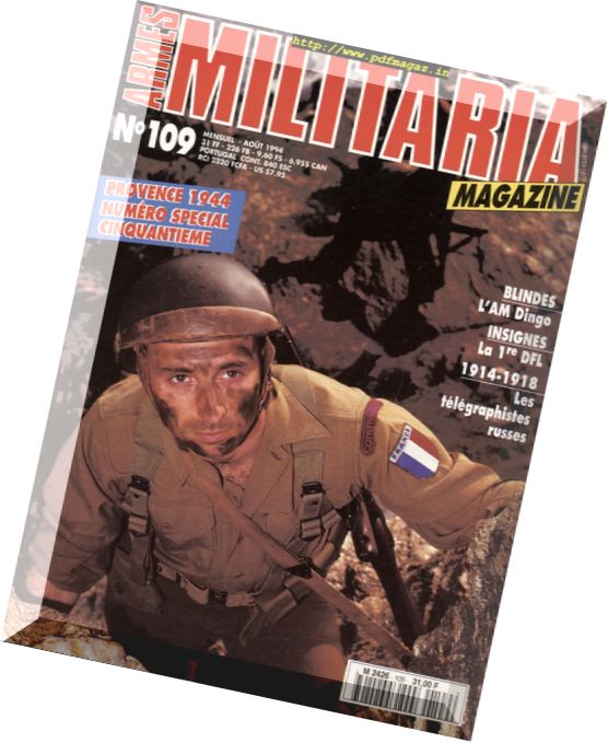 Armes Militaria – Aout 1994