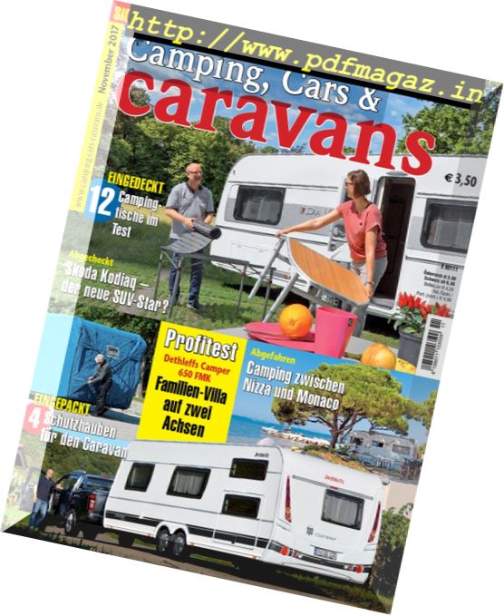 Camping, Cars & Caravans – November 2017