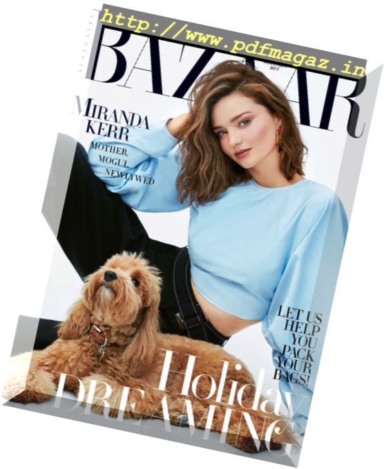Harper’s Bazaar Australia – November 2017