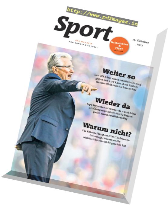 Sport Magazin – 15 Oktober 2017