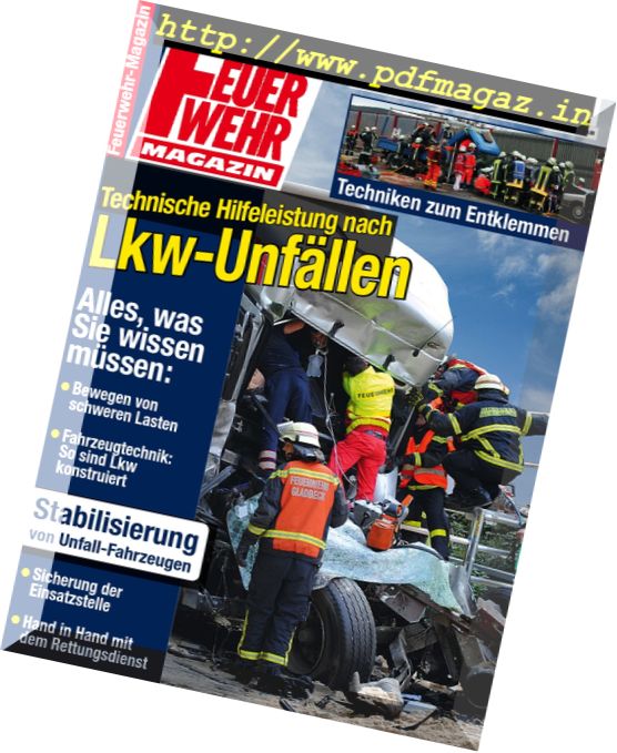 Feuerwehr – Sonderheft Lkw-Unfalle 2012