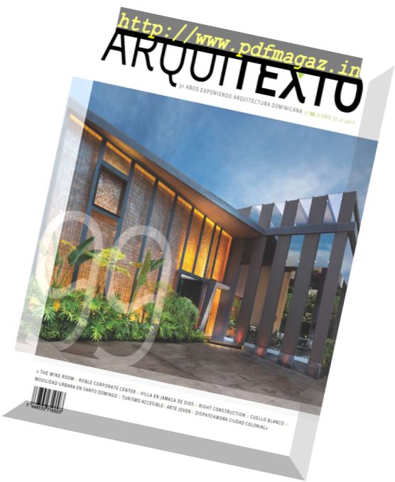 Arquitexto – Revista Dominicana de Arquitectura – octubre 2017