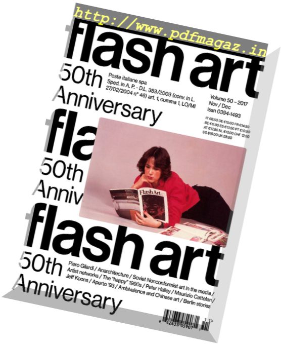 Flash Art International – November-December 2017