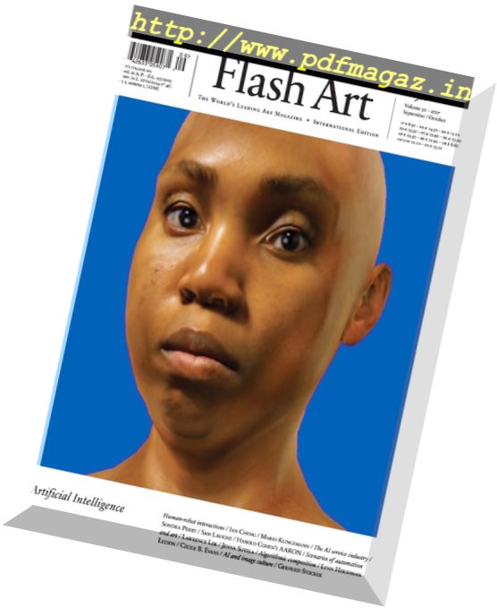 Flash Art International – September-October 2017