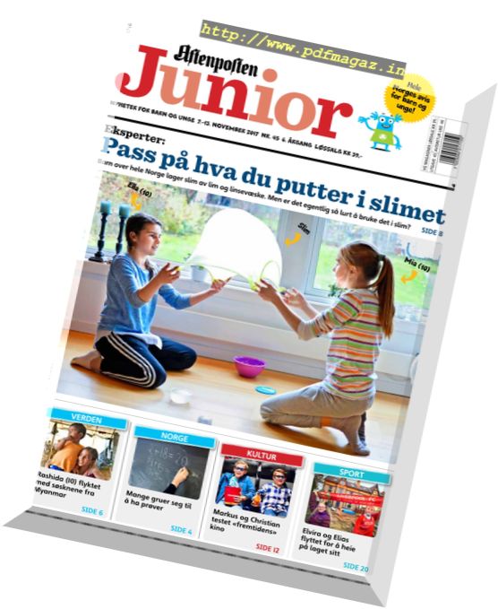Aftenposten Junior – 7 november 2017