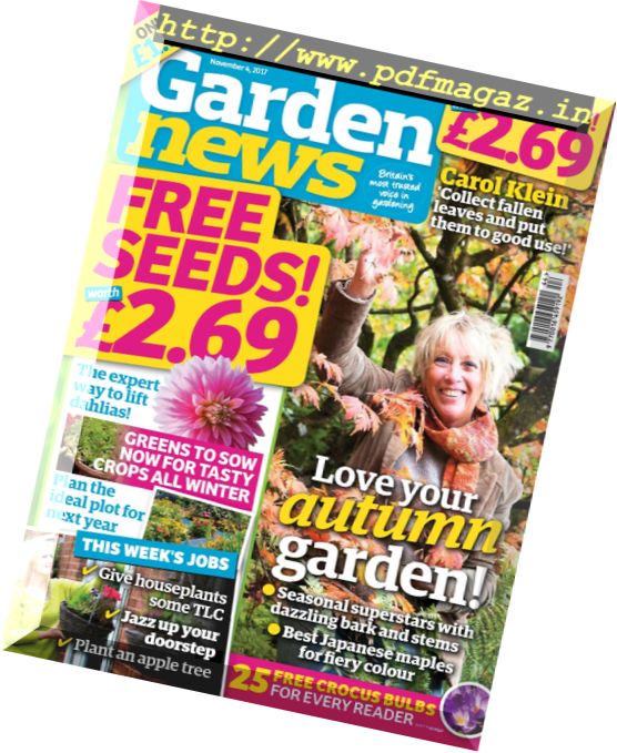 Garden News – 4 November 2017