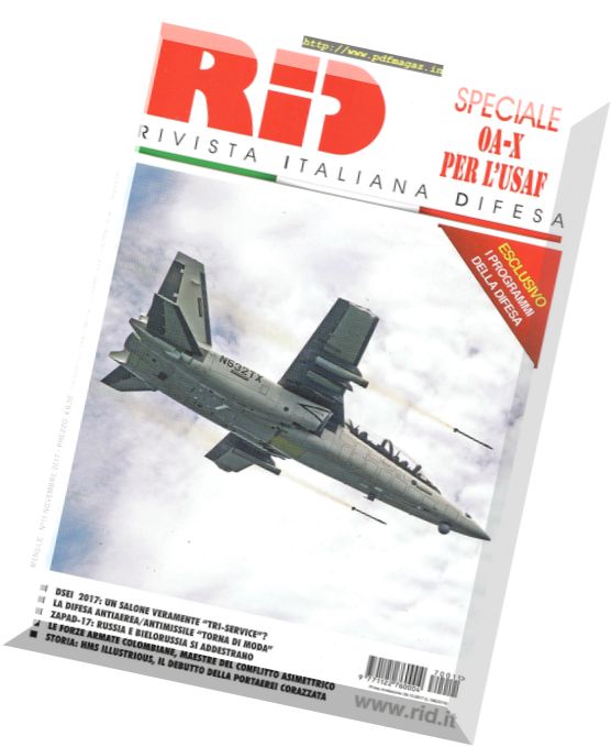 Rivista Italiana Defesa – Novembre 2017