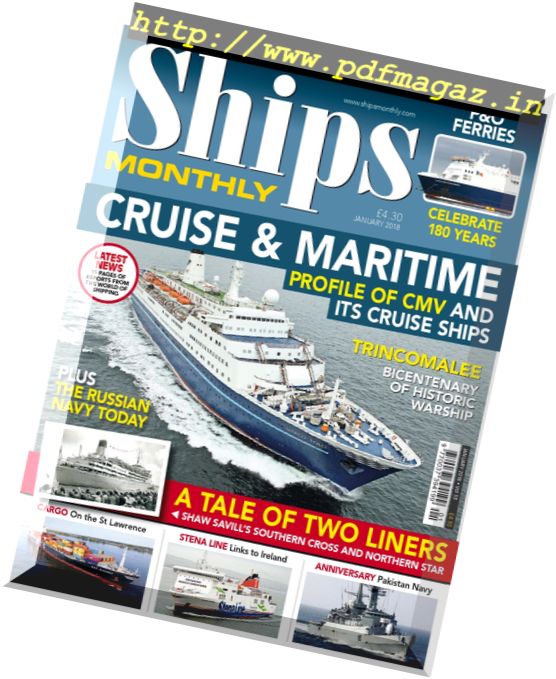 Ships Monthly – January 2018