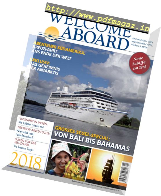 Welcome Aboard – Nr.1, 2018