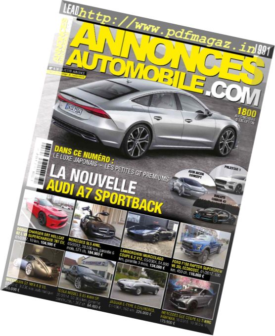 Annonces Automobile.com – novembre 2017