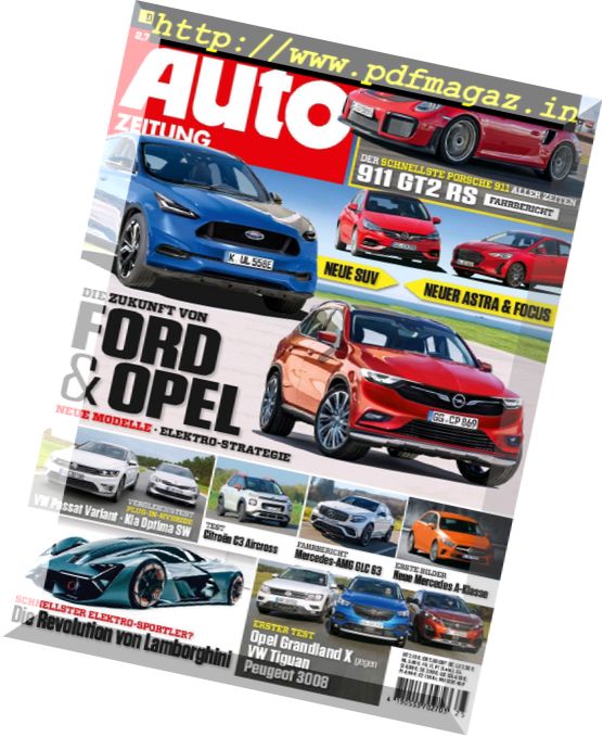Auto Zeitung – 15 November 2017