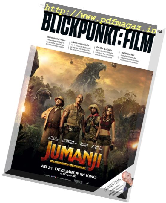 Blickpunkt Film – 13 November 2017