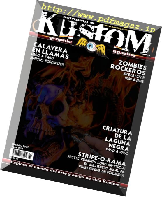 Pinstriping & Kustom Graphics Spanish Edition – noviembre 2017