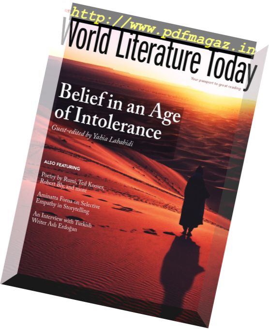 World Literature Today – 25 October 2017