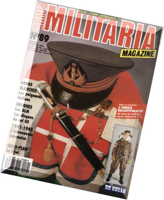 Armes Militaria – Decembre 1992