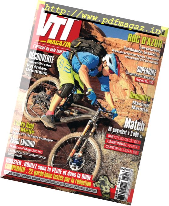 VTT Magazine – 17 novembre 2017