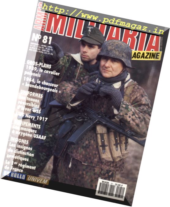 Armes Militaria – Avril 1992