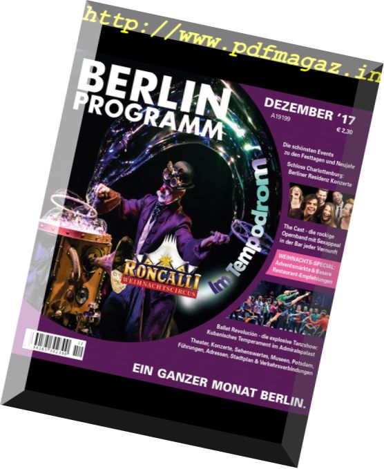 Berlin Programm – Dezember 2017