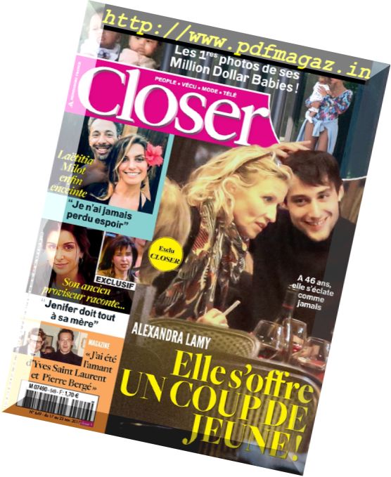 Closer France – 17 novembre 2017