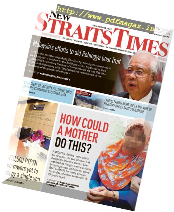 The News Straits Times – 13 November 2017