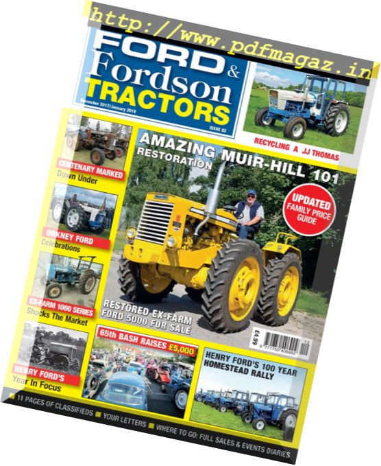 Ford & Fordson Tractors – December-January 2017