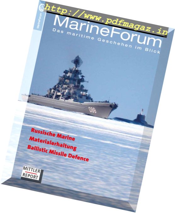Marine Forum – Dezember 2017