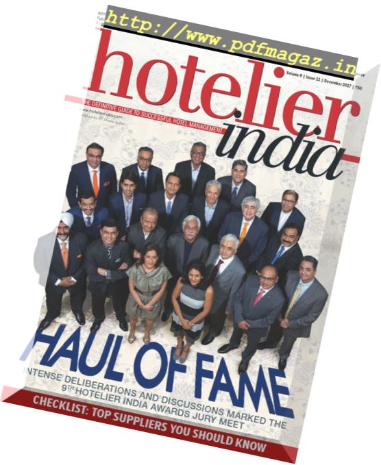 Hotelier India – December 2017