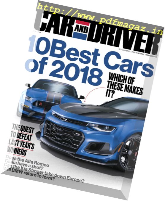 Car and Driver USA – January 2018