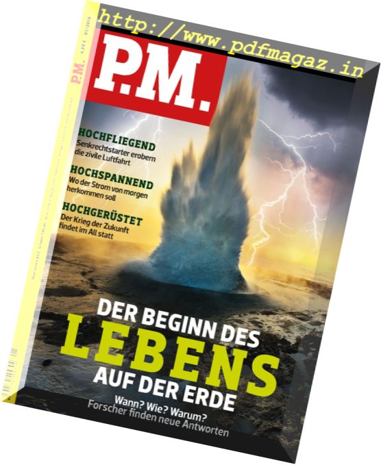 P.M. Magazin – Januar 2018