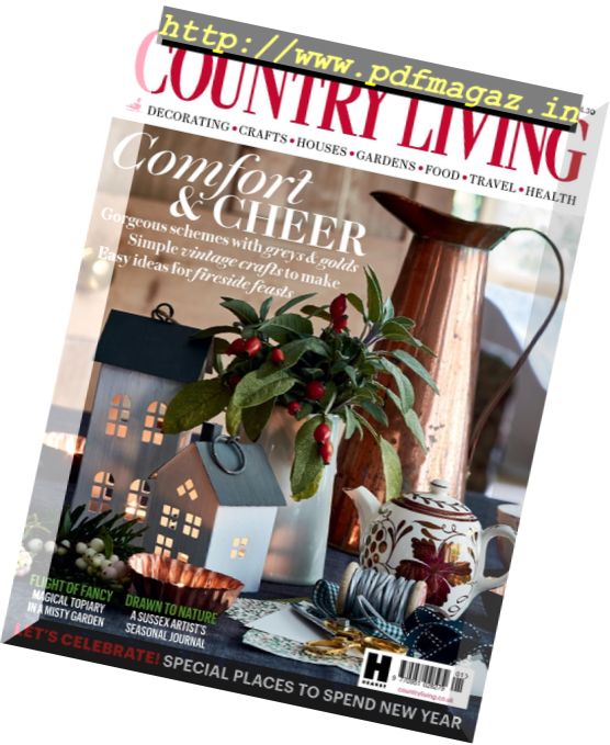 Country Living UK – January 2018