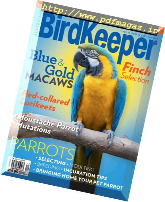 Australian Birdkeeper – December 2017 – January 2018