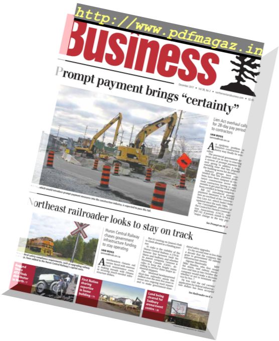 Northern Ontario Business – December 2017