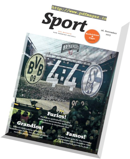 Sport Magazin – 26 November 2017