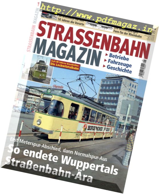 Strassenbahn Magazin – Januar 2018