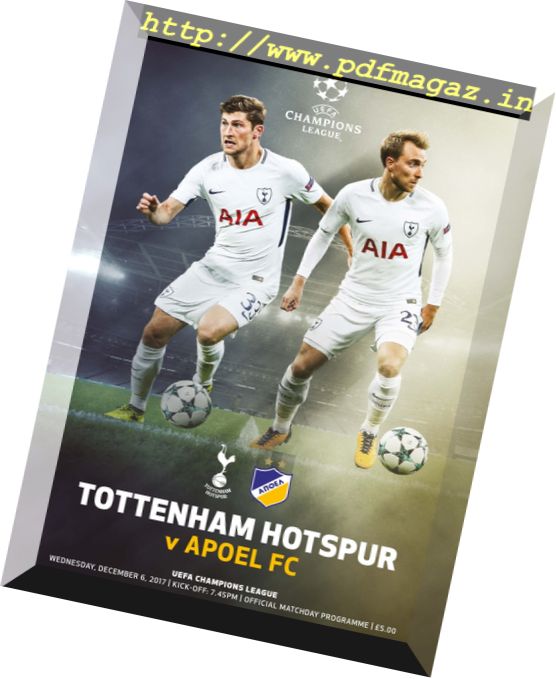 Tottenham Hotspur – 7 December 2017