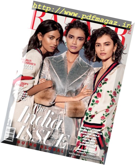 Harper’s Bazaar India – December 2017