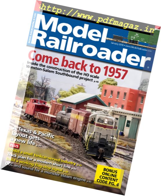 Model Railroader – January 2018