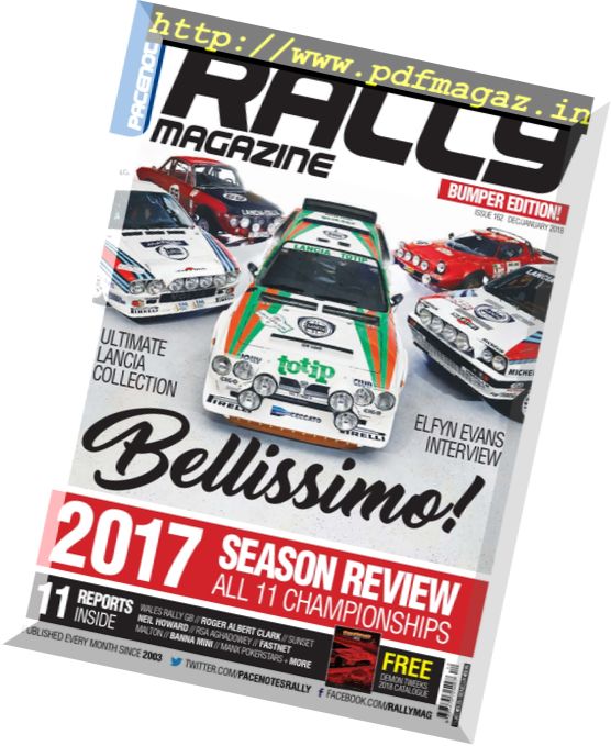 Pacenotes Rally Magazine – December 2017 – January 2018