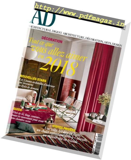 AD Architectural Digest France – decembre 2017