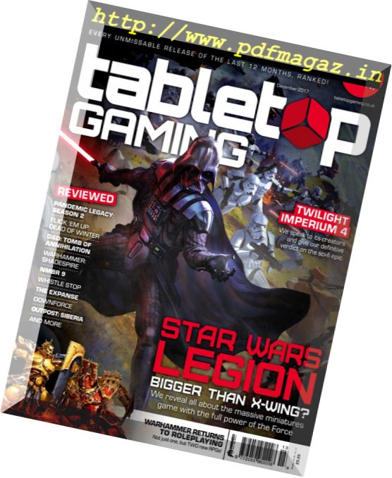 Tabletop Gaming – December 2017