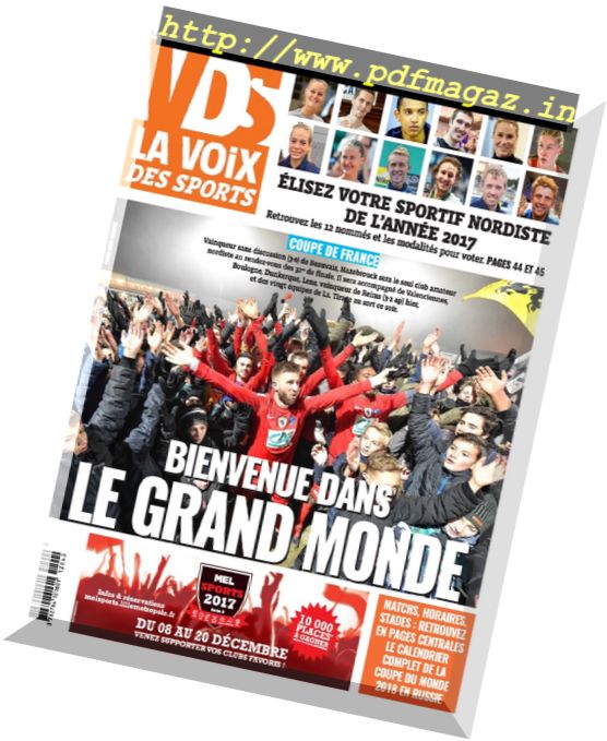 La Voix des Sports Flandres – 4 decembre 2017
