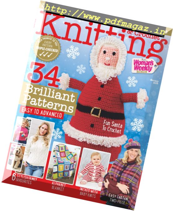 Knitting & Crochet from Woman’s Weekly – January 2018