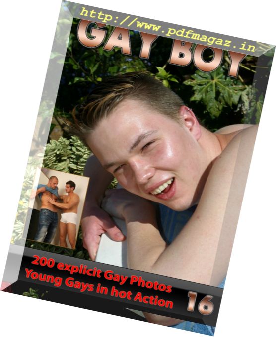 Gay Boys Nude Adult Photo Magazine – December 2017